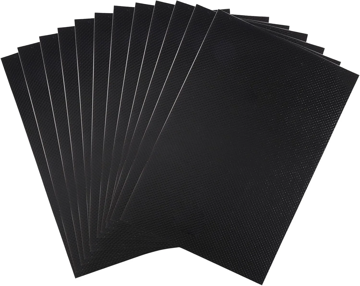 12Pcs Inflatable Boat Repair Patches PVC Kayak Repair Patches Rubber Boat Repairs Set for Inflatable Raft Boat Kayaks Canoe Rafts Swimming Pool, Black