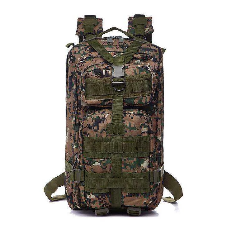 25L 3P Military Army Outdoor Camping Tactical Hiking Climbing Sports Molle Backpack