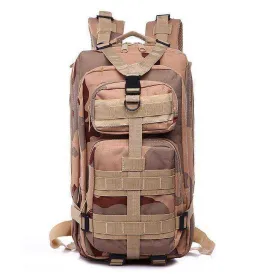 25L 3P Military Army Outdoor Camping Tactical Hiking Climbing Sports Molle Backpack