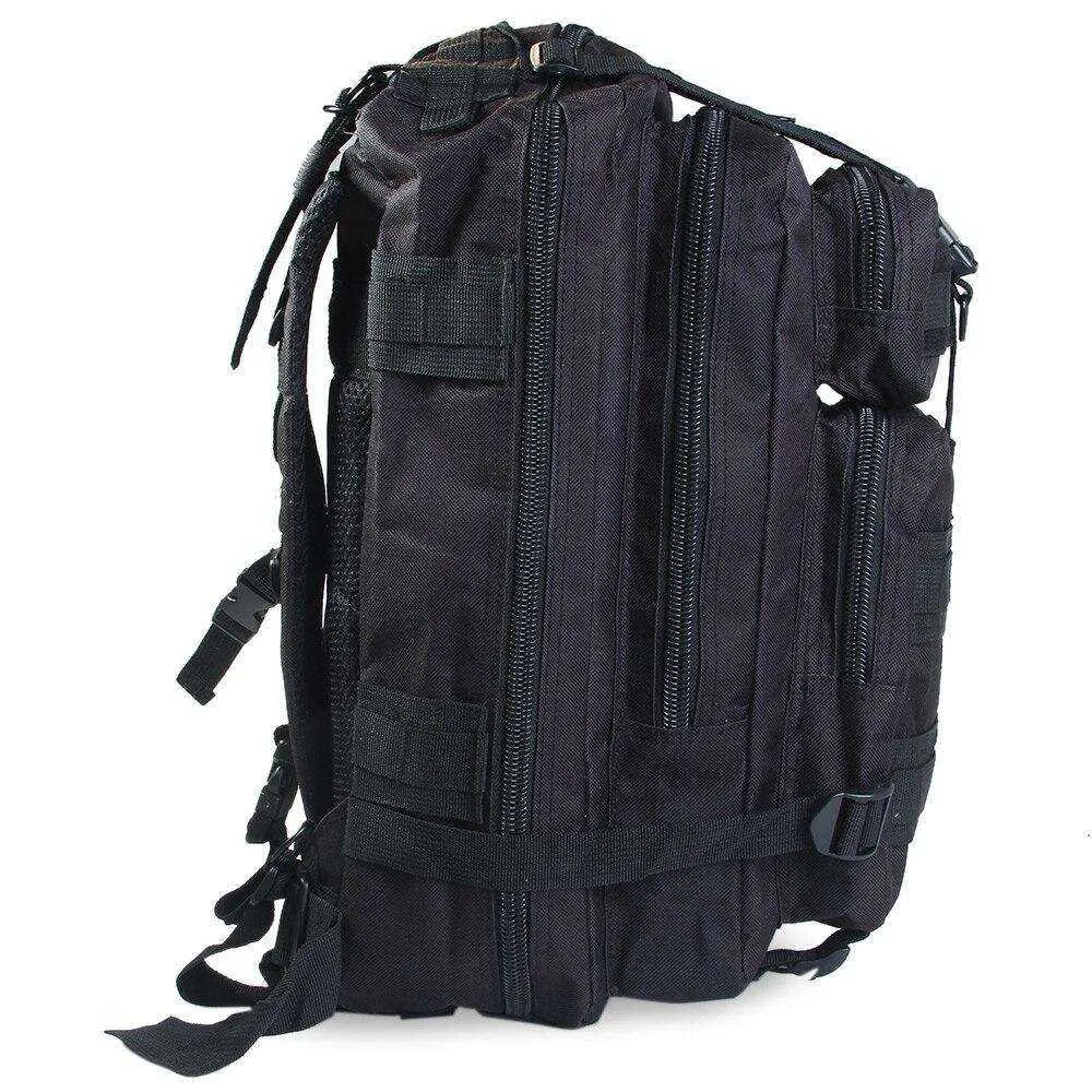 25L 3P Military Army Outdoor Camping Tactical Hiking Climbing Sports Molle Backpack