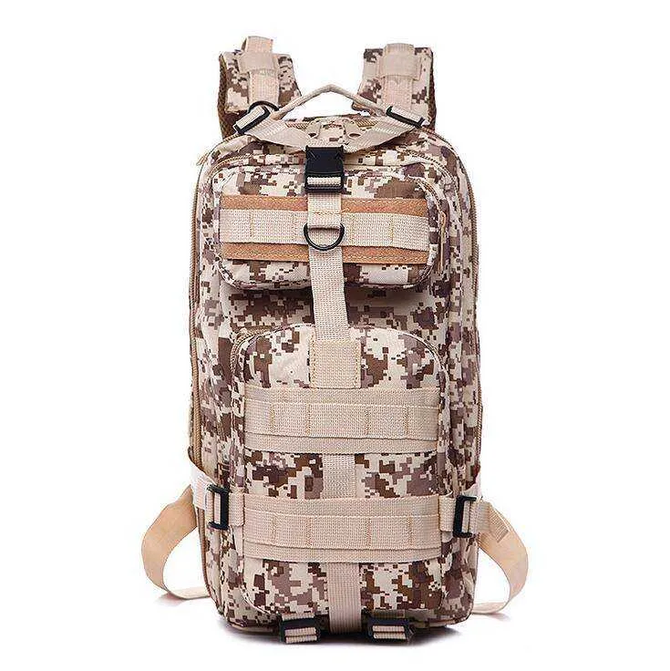 25L 3P Military Army Outdoor Camping Tactical Hiking Climbing Sports Molle Backpack