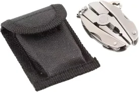 7-in-1 Micro Pocket Stainless Steel Foldable Multitool with Screwdrivers, Pliers for Keychain