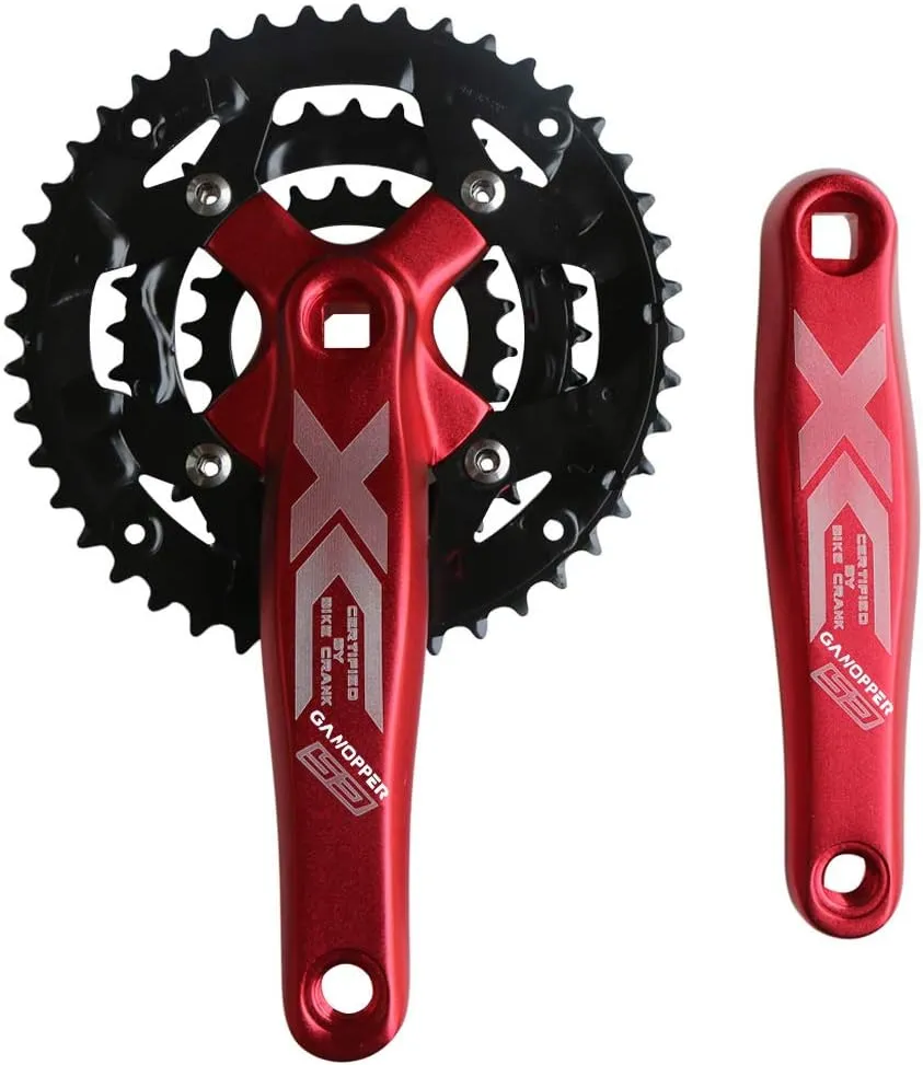 9S 9speed 22 32 44T 170mm Crank Length MTB Mountain Bike Chainset 104BCD 64BCD Easy to Modify Single Crank Set