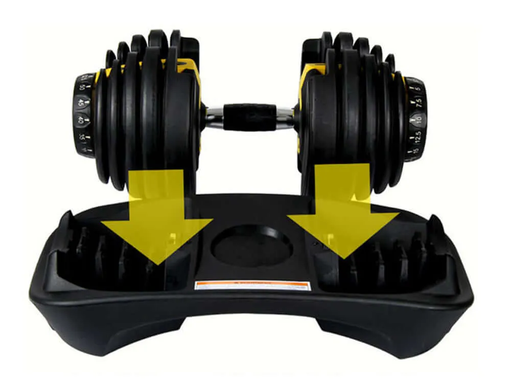 Adjustable dumbbells 24Kg Adjustable Weights Dumbbells