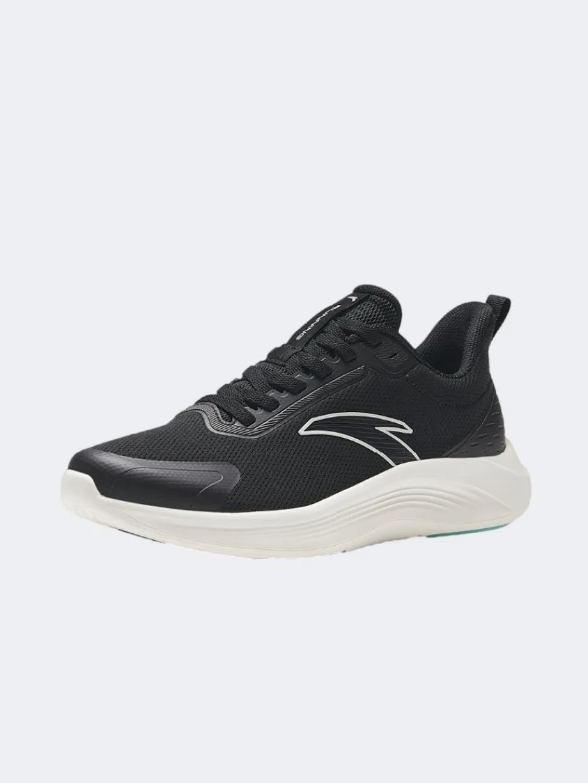 Anta Lightweightand Comfortable Men Running Shoes Black