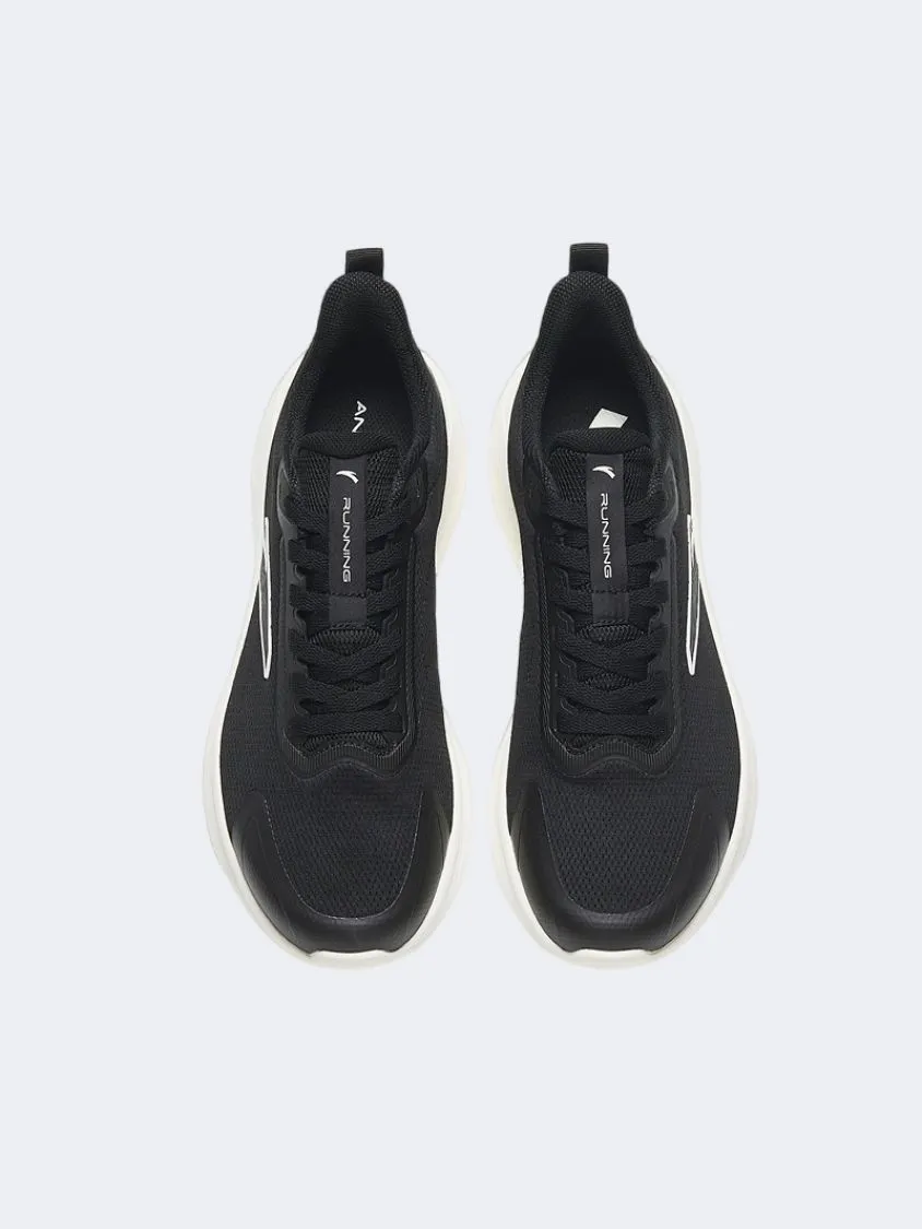 Anta Lightweightand Comfortable Men Running Shoes Black