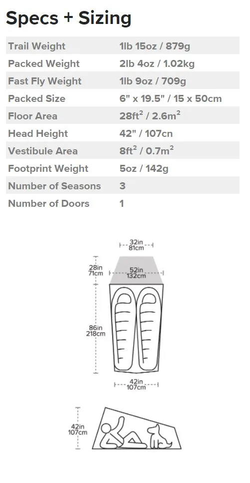 Big Agnes Fly Creek HV UL2