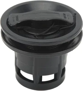 Boat Air Valve Professional Leakproof Inflatable Raft Fill Valve with Double Seal Design for Kayak Canoe Dinghy Black ABS PVC Material 4.7x6cm