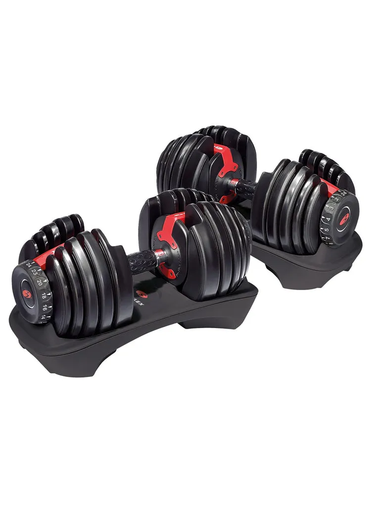 Bowflex SelectTech 552i Adjustable Dumbbells (2 KG to 24 KG) - Sold as Pair