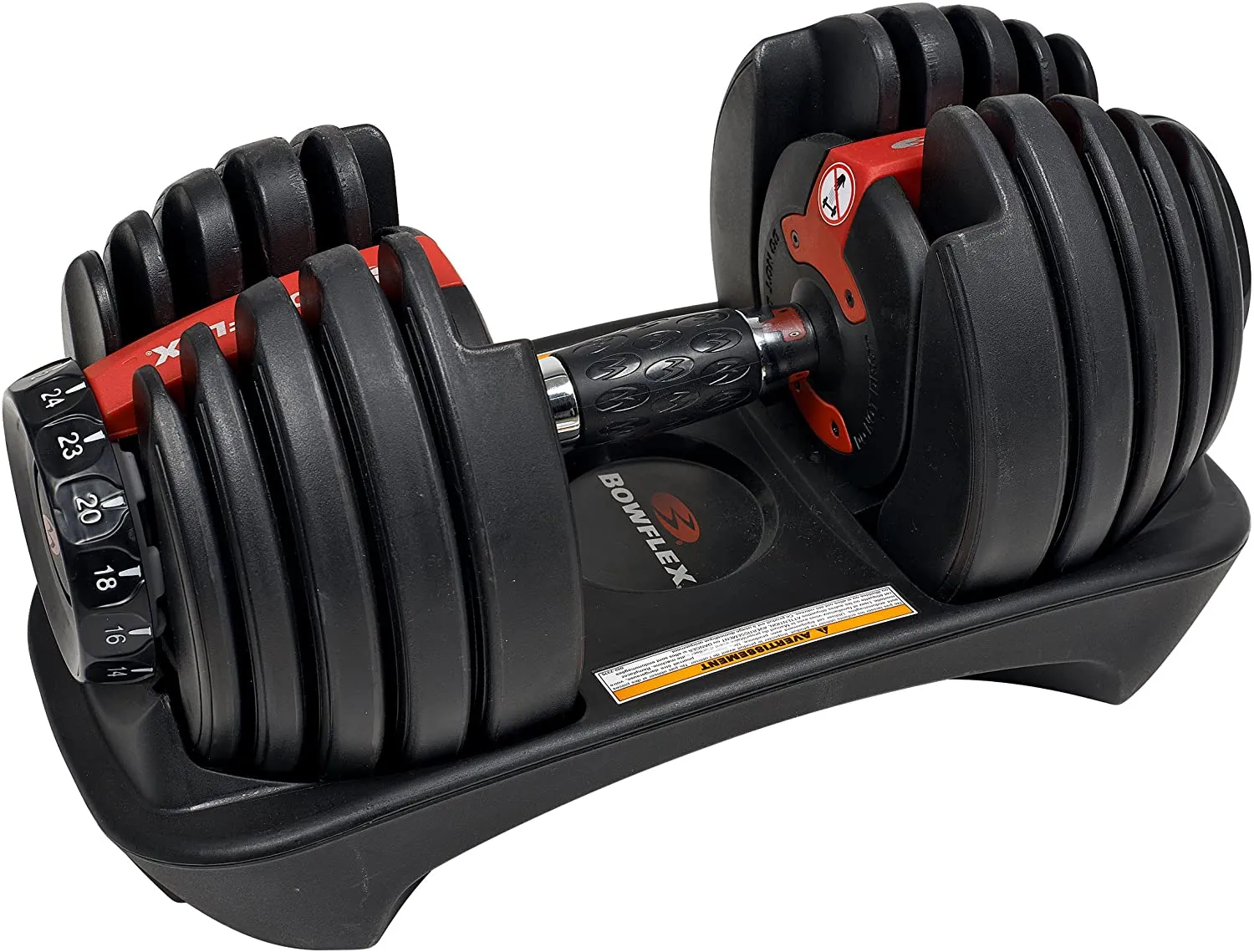 Bowflex SelectTech 552i Adjustable Dumbbells (2 KG to 24 KG) - Sold as Pair