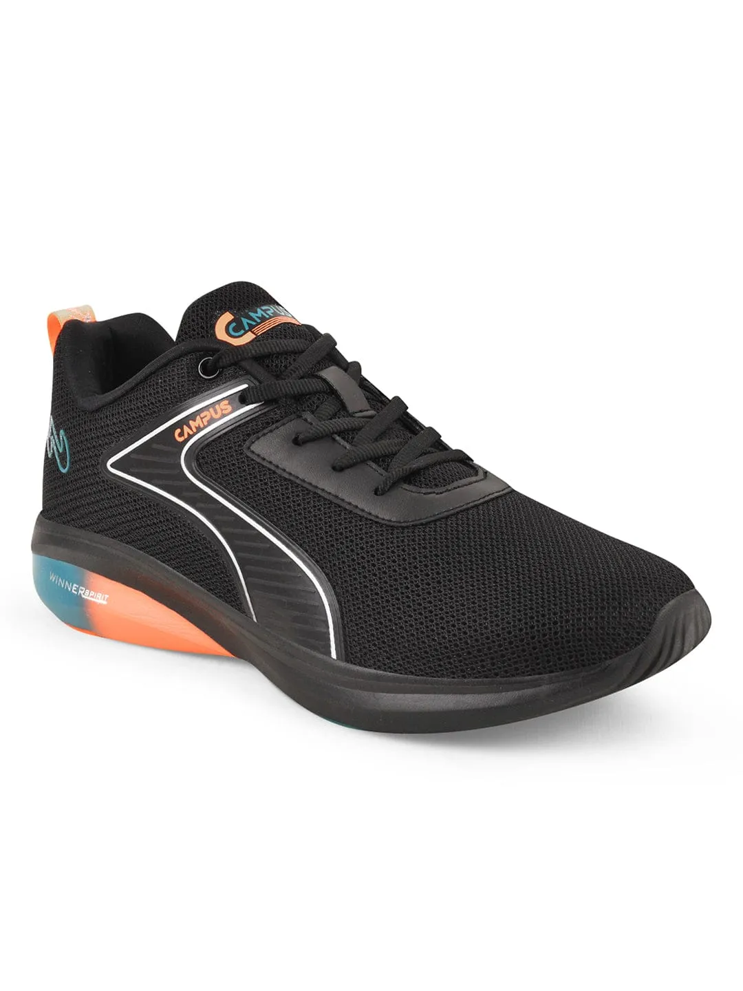 CAMP-THRIVE Black Men's Running Shoes
