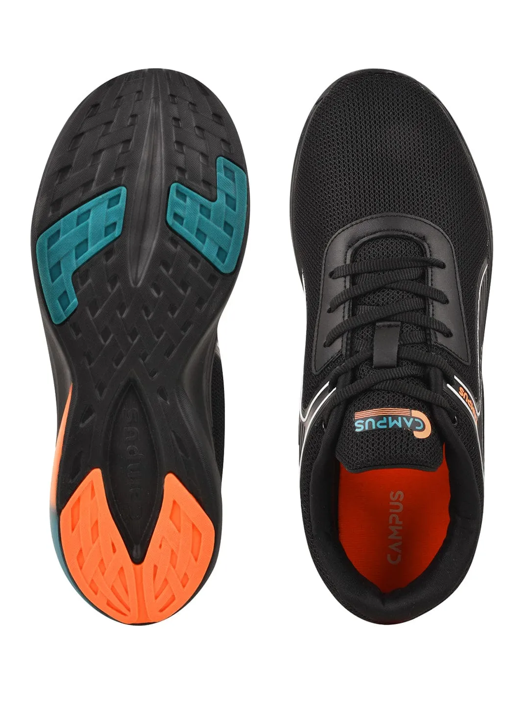 CAMP-THRIVE Black Men's Running Shoes
