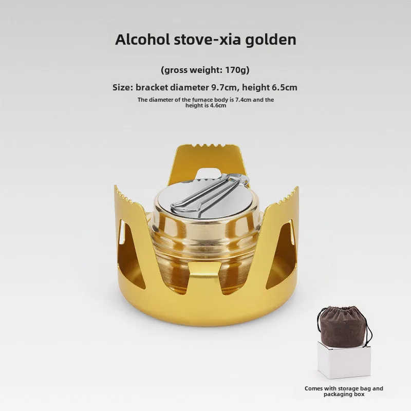 Compact Outdoor Alcohol Stove