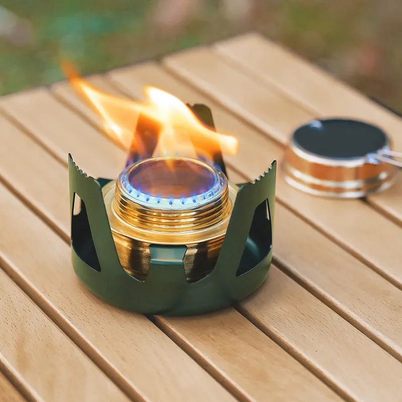 Compact Outdoor Alcohol Stove
