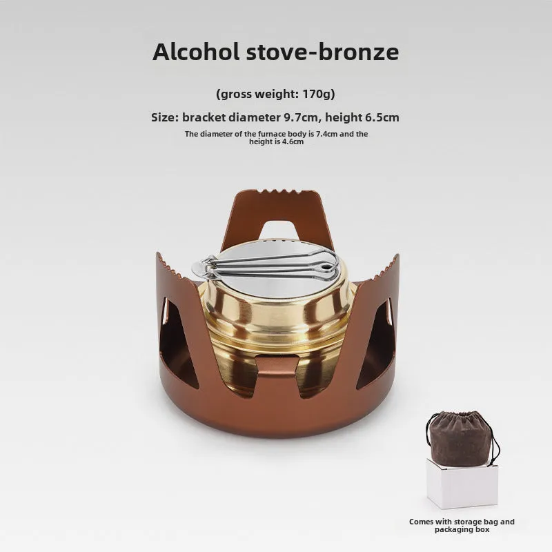 Compact Outdoor Alcohol Stove