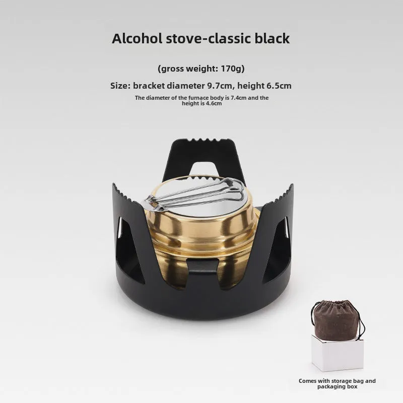 Compact Outdoor Alcohol Stove