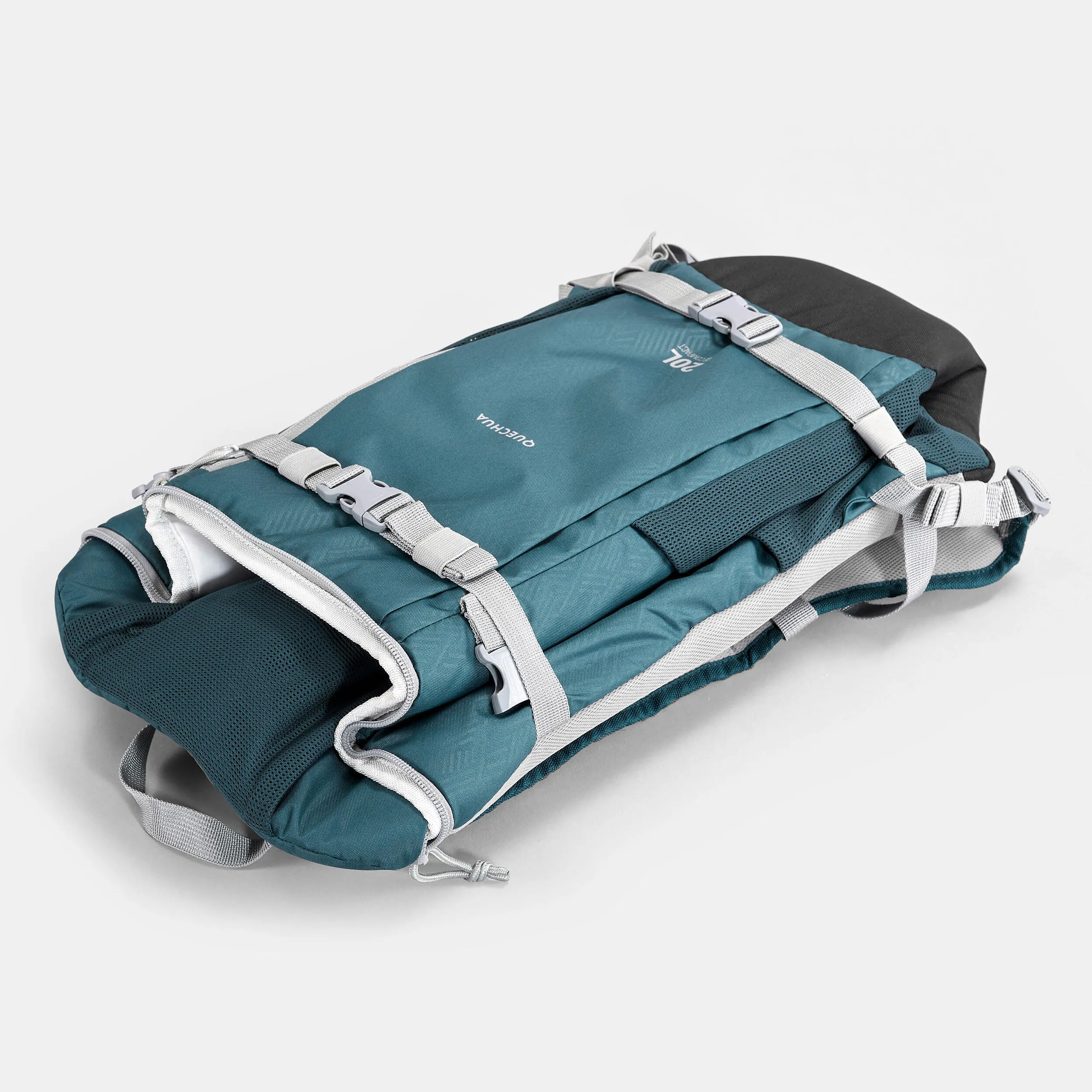 Cooler backpack Quechua Ice Compact hiking, 10 liters, blue