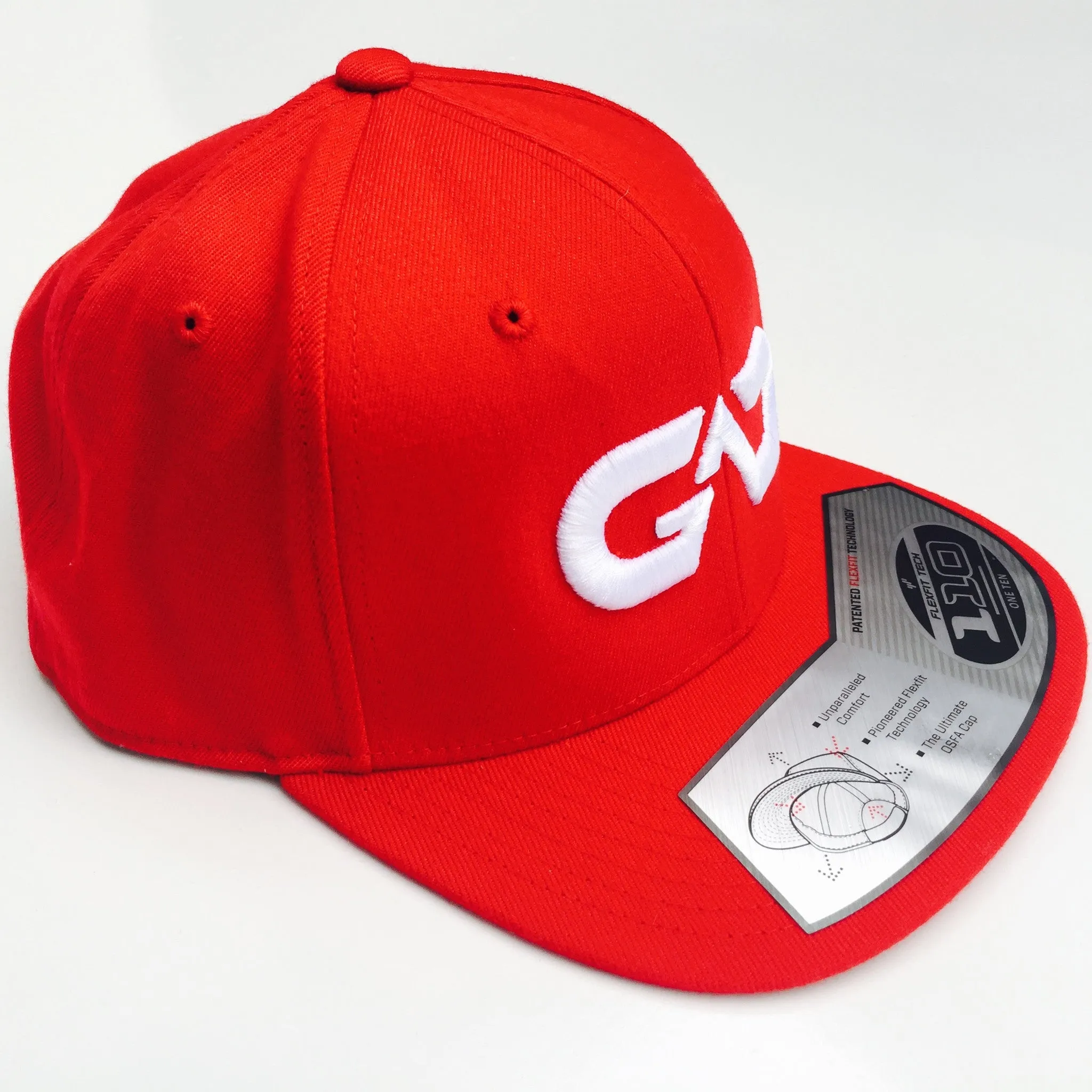 GO ALL DAY® Logo Snapback Hat (Red)