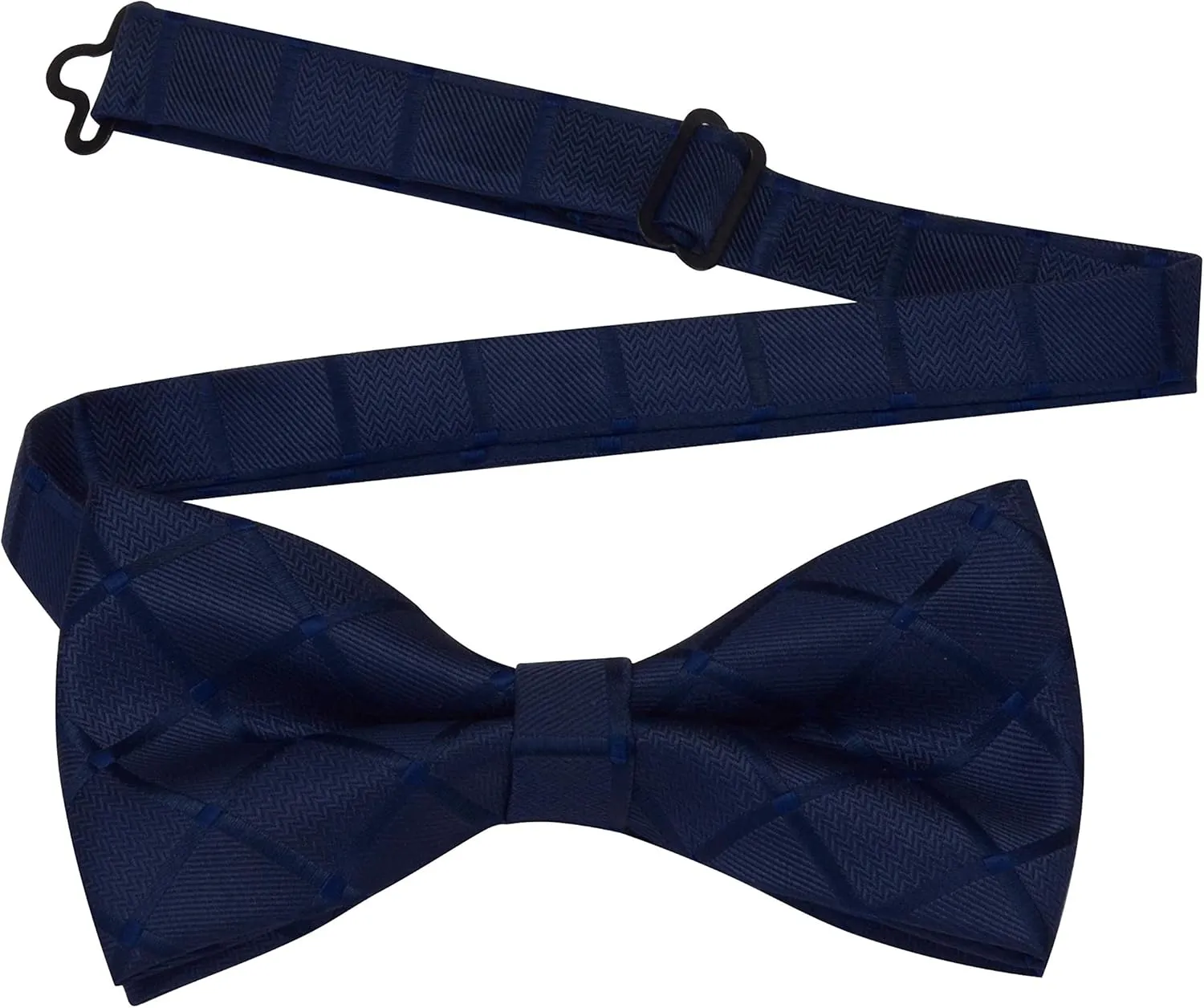 GUSLESON Adjustable Plaid Floral 6 Clips Y Shape Suspenders Pre-tied Bow Tie and Pocket Square Set with Gift Box