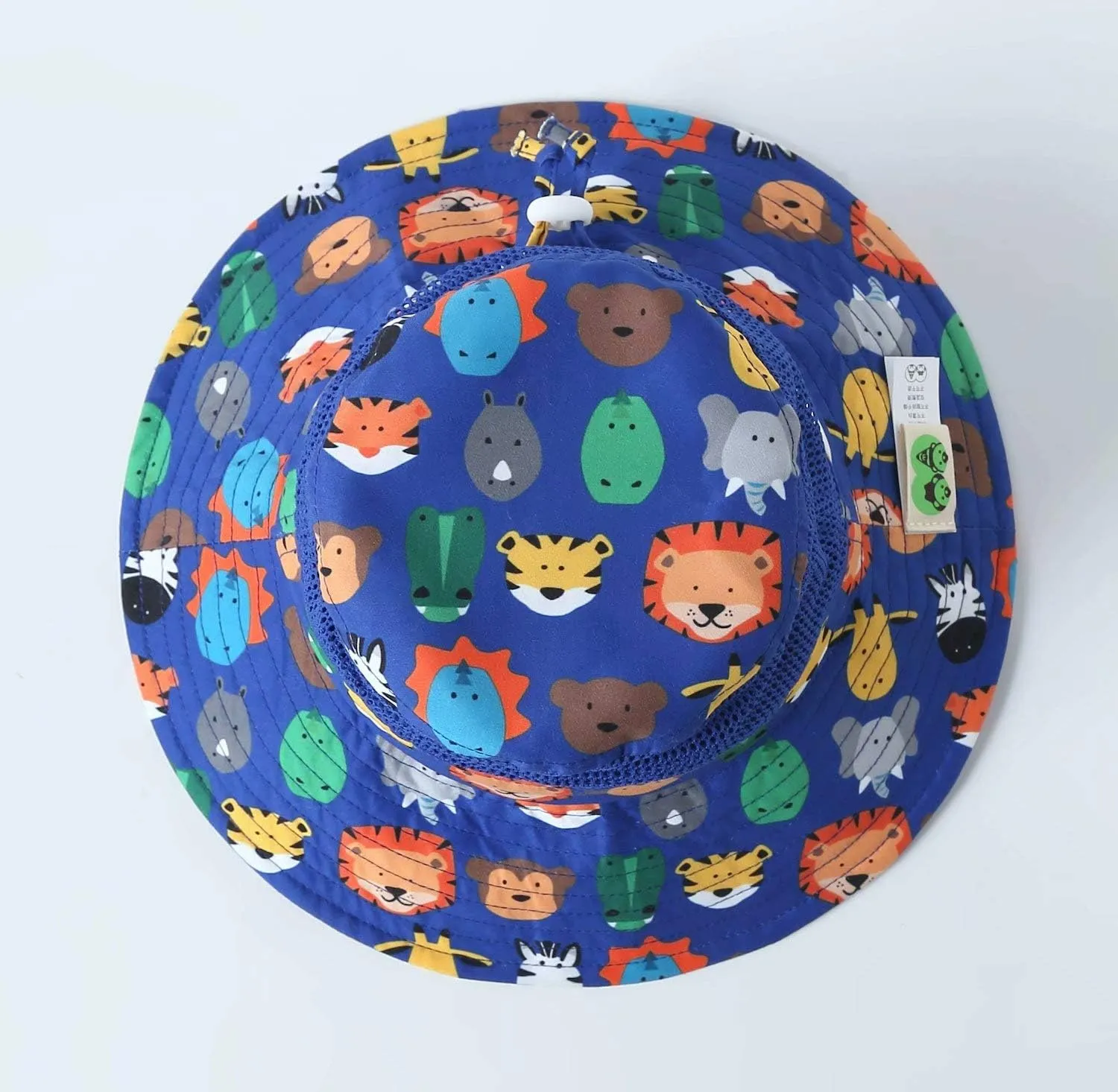 Home Prefer UPF50  Wide Brim Sun Hat Boys Girls Sun Protection Hat Zoo Beach Swim Safari Bucket Hat for Baby Toddler Kid