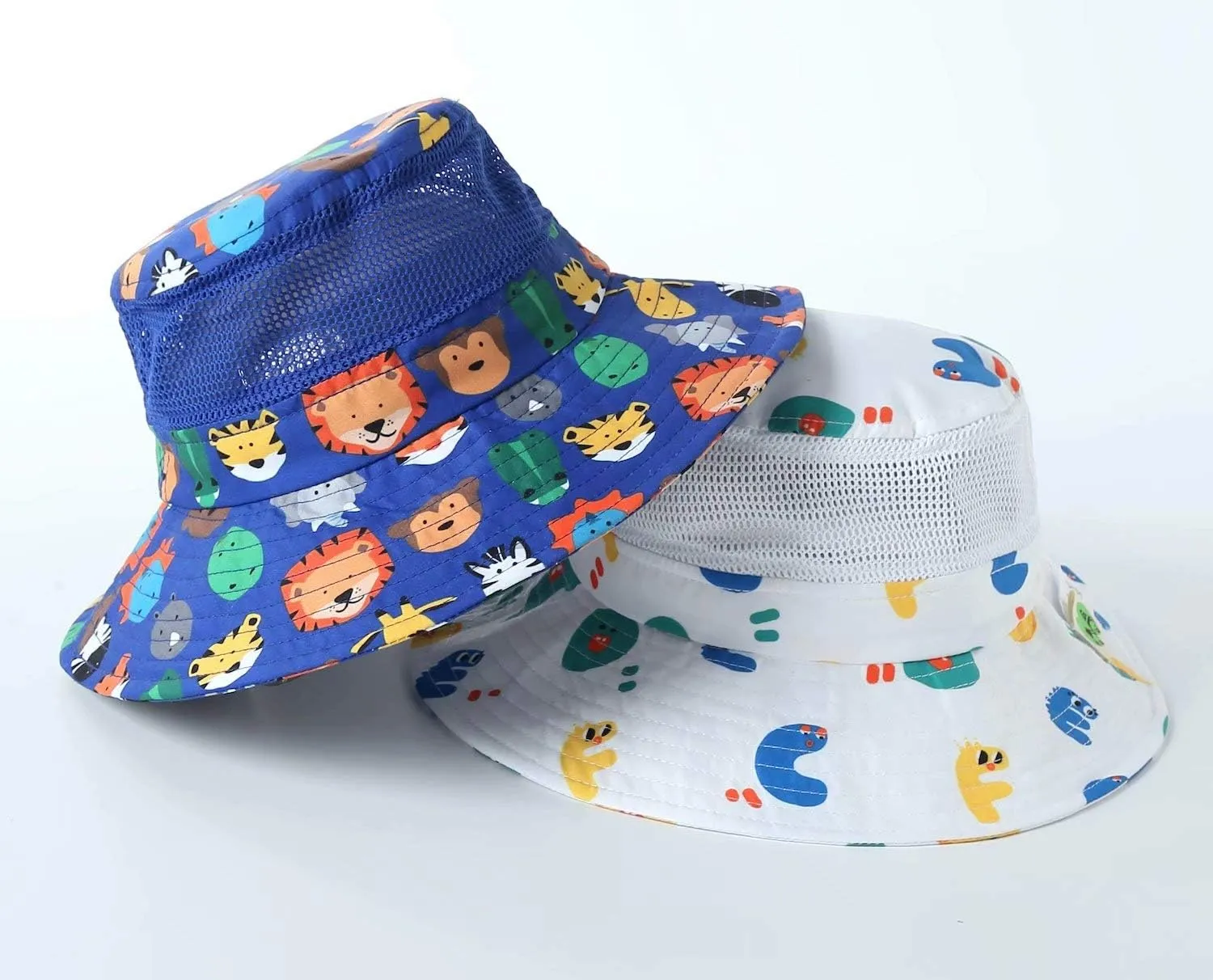 Home Prefer UPF50  Wide Brim Sun Hat Boys Girls Sun Protection Hat Zoo Beach Swim Safari Bucket Hat for Baby Toddler Kid