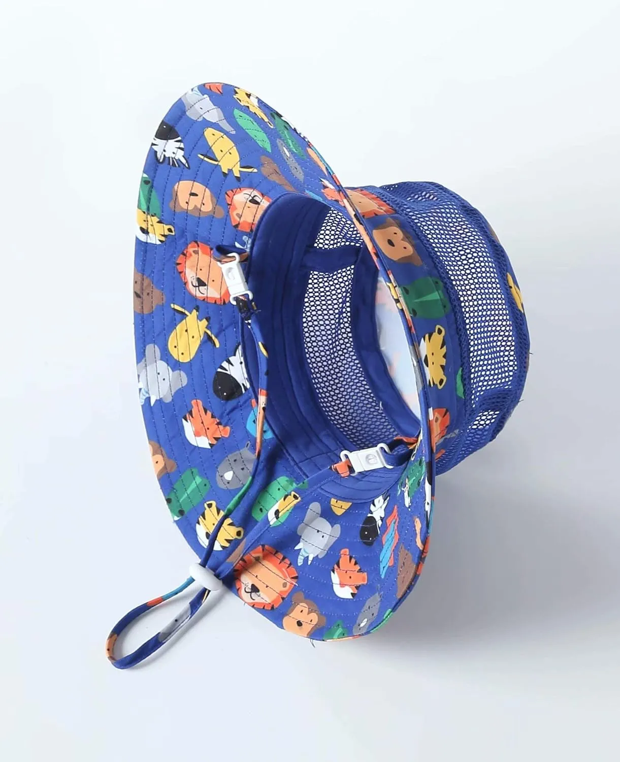 Home Prefer UPF50  Wide Brim Sun Hat Boys Girls Sun Protection Hat Zoo Beach Swim Safari Bucket Hat for Baby Toddler Kid