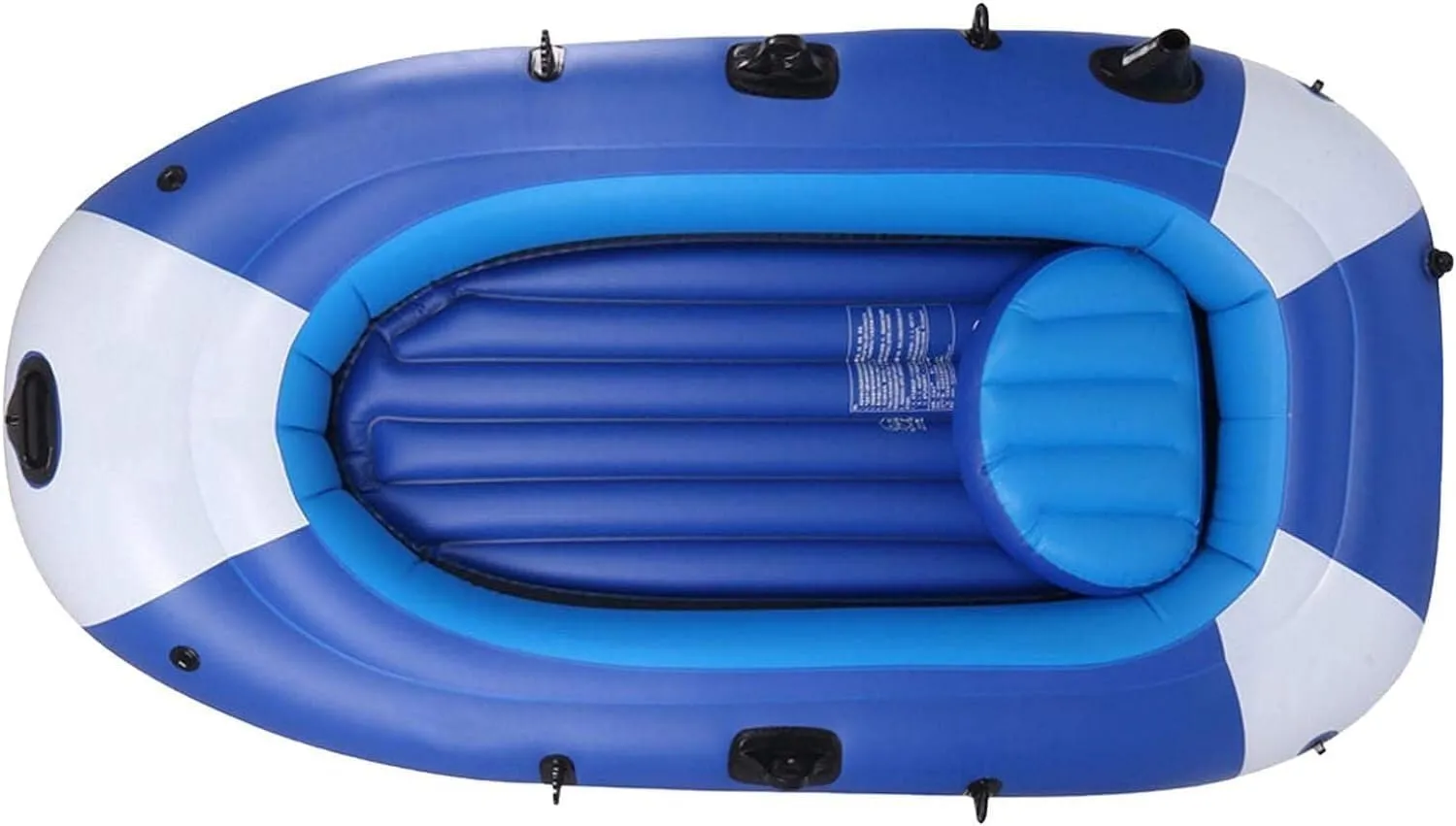 Inflatable Canoe, Inflatable Boat Fishing Boat Canoe, 1, 2, 3 Person Inflatable Canoe, Portable Adult and Child Blow Up Boat 225 * 127 cm