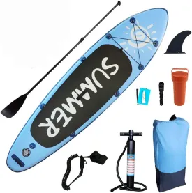 Inflatable Stand Up Paddle Board for Adult Premium, Paddle Boards for Adults, Stand Up Paddle Boards Inflatable with Accessories Backpack Bag, Pump, Adjustable Paddle