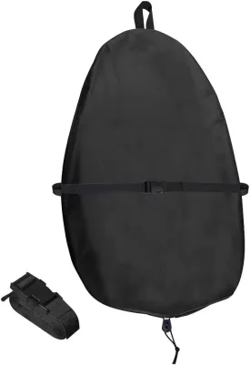 Kayak Cockpit Cover UV60  420D Oxford Adjustable Canoe Dust-Proof and Waterproof Seat Cover