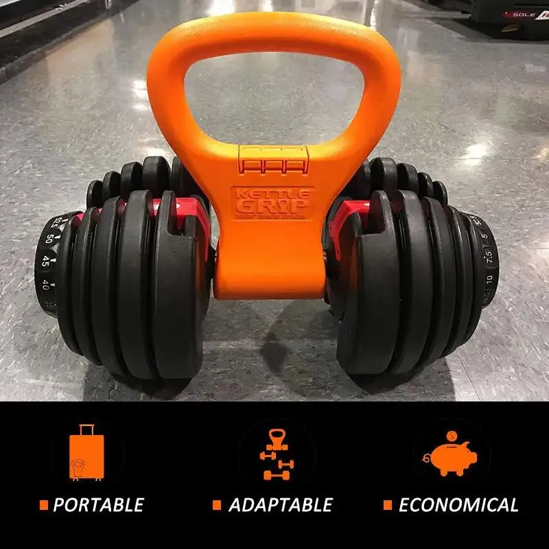 Kettle bell adjustable handle dumbbell pot handle clip power piece fitness accessories