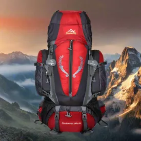 Large Hiking Backpack – 55-75L Lightweight, Waterproof & Durable
