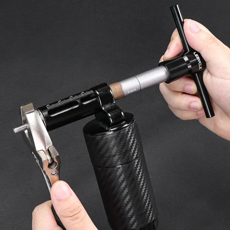 Lebycle Mtb Bike Rear Shock Repair Tool Bike Needle DU Bushing Press-in Installation Cycling Shock absorber Repair Tool