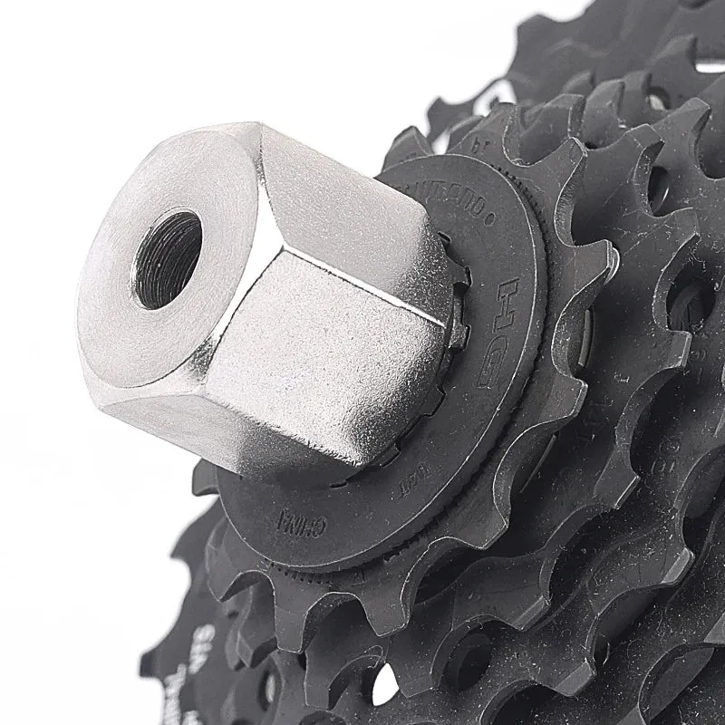 Lebycle Quality Bicycle Freewheel Sprocket Remover Bicycle Cassette Locking Tool Flywheel Overhaul Extractor Repair Socket Tool