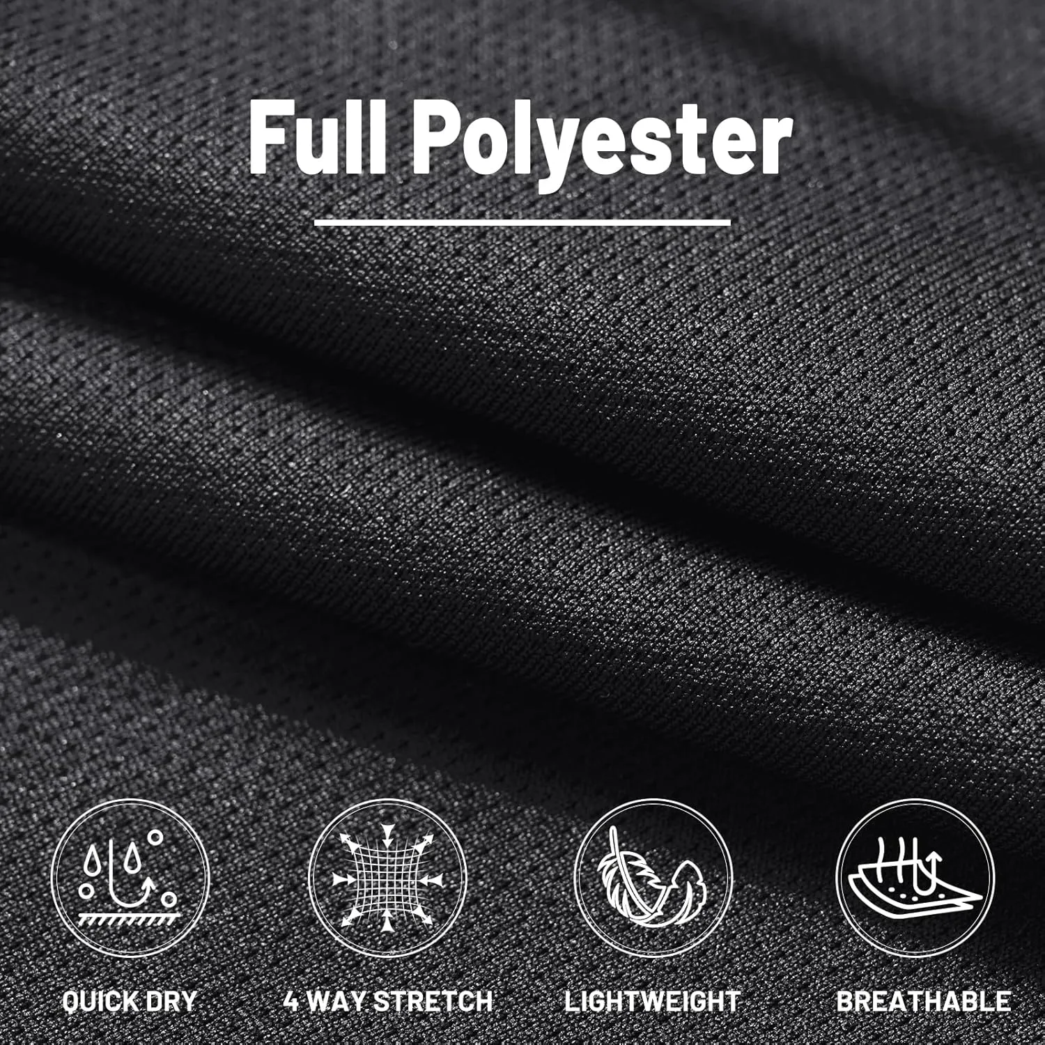 MAGNIVIT Men's Lightweight Sweatpants Loose Fit Open Bottom Mesh Athletic Pants with Zipper Pockets