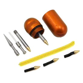 Micro Pro Tubeless Repair Kit - Ano Orange