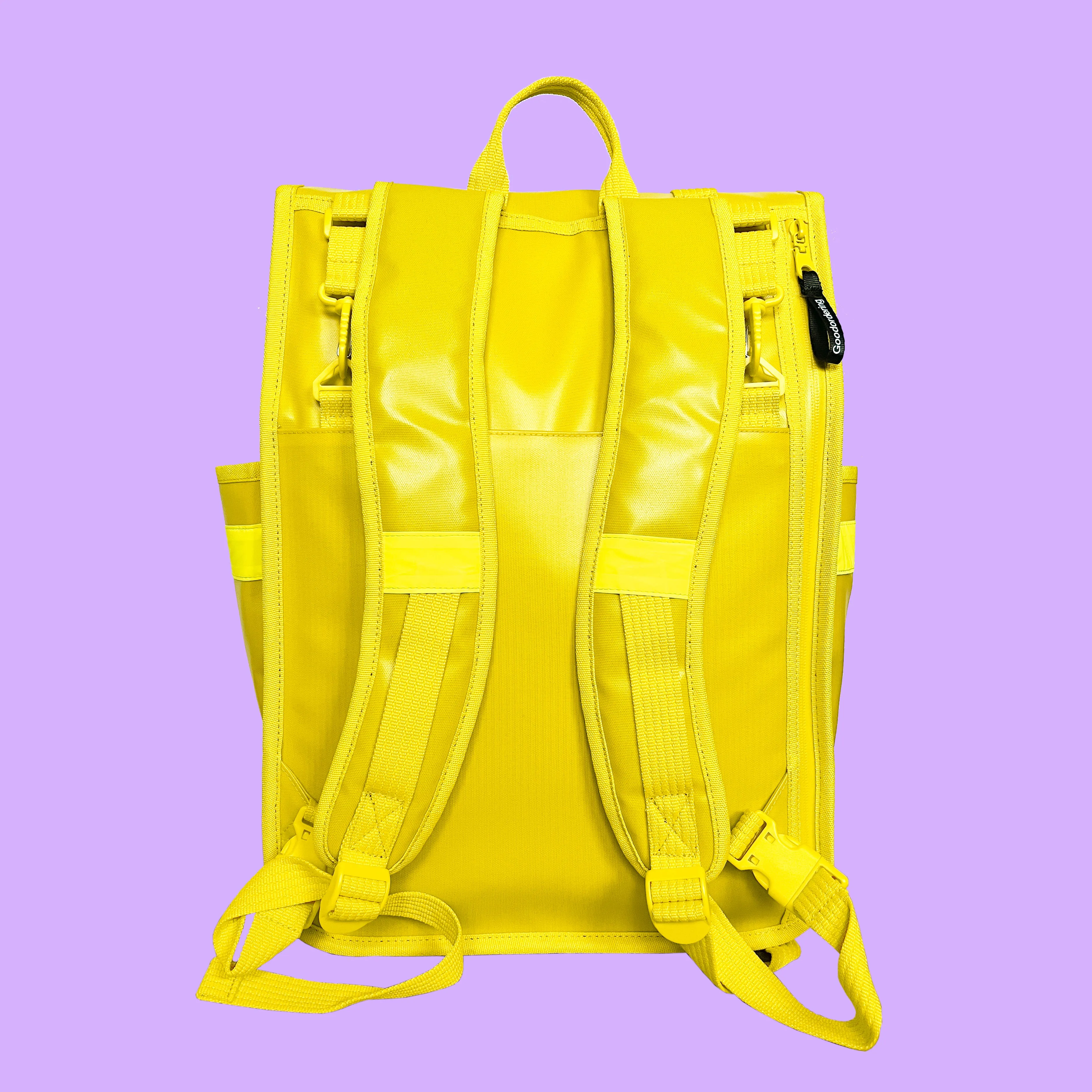 Monochrome Rolltop Backpack Pannier Yellow 2.0