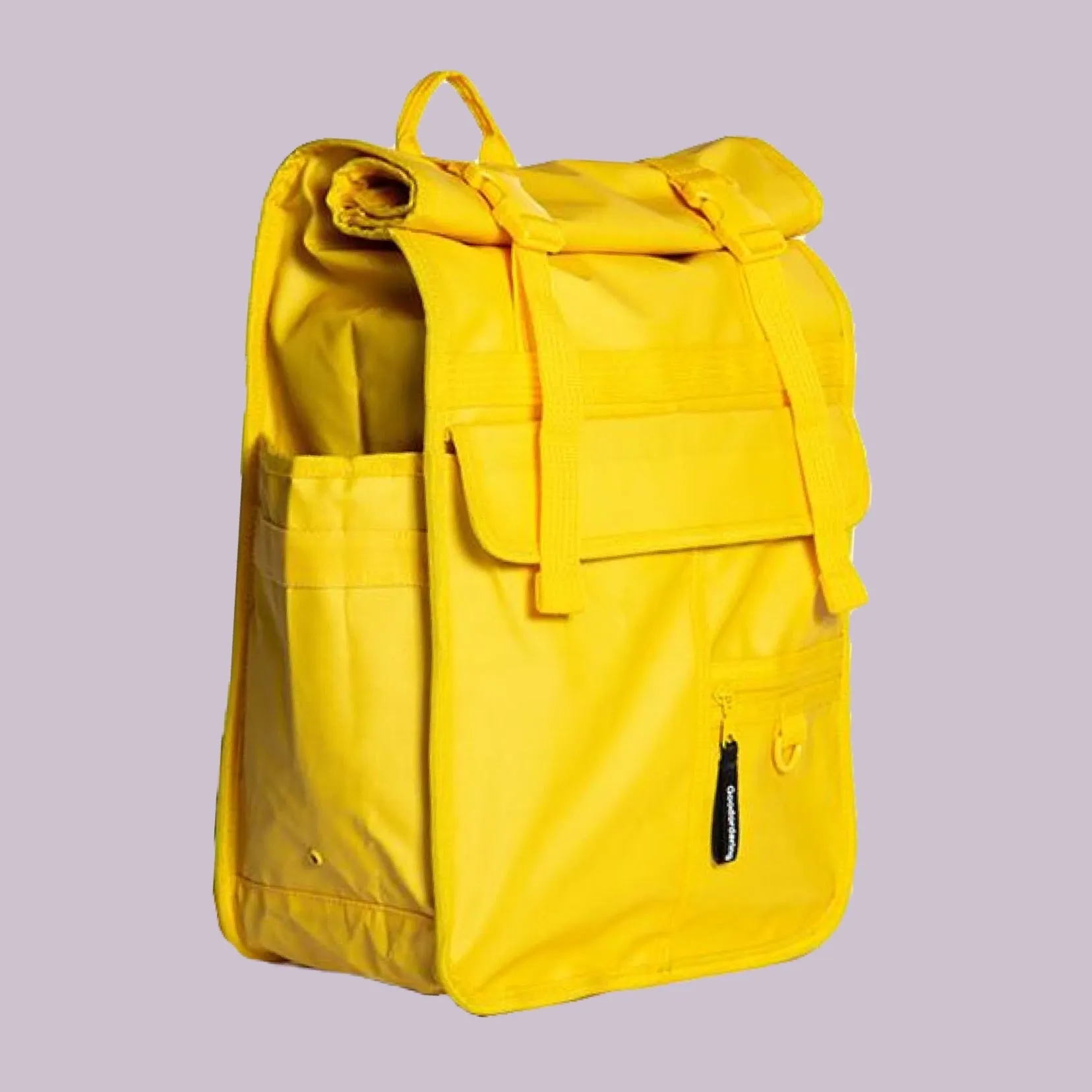 Monochrome Rolltop Backpack Pannier Yellow 2.0