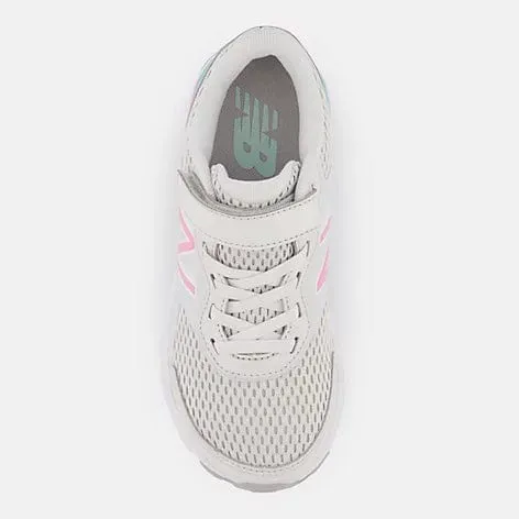 New Balance Kids 680v6 Running Shoes- Bubblegum/Surf