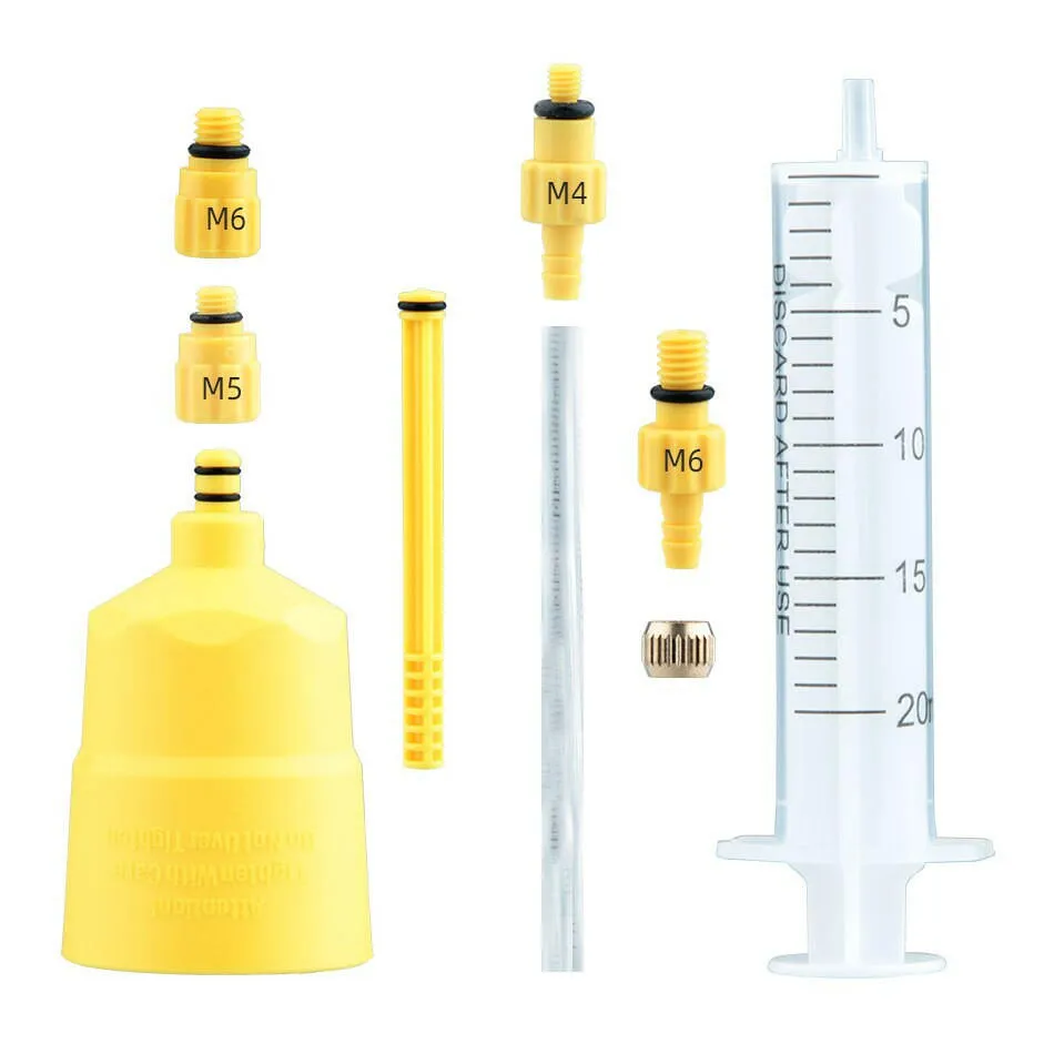 NFOX Multi-function Hydraulic Brake Maintenance Bleed Needle Multi Bicycle Repair Tools Bike EZmtb Kit Oil Pipe Cut Screw Cover