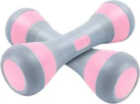 Nice C Adjustable Dumbbell Weight Pair, 5-in-1 Weight Options, Non-Slip Neoprene Hand, All-Purpose, Home, Gym, Office