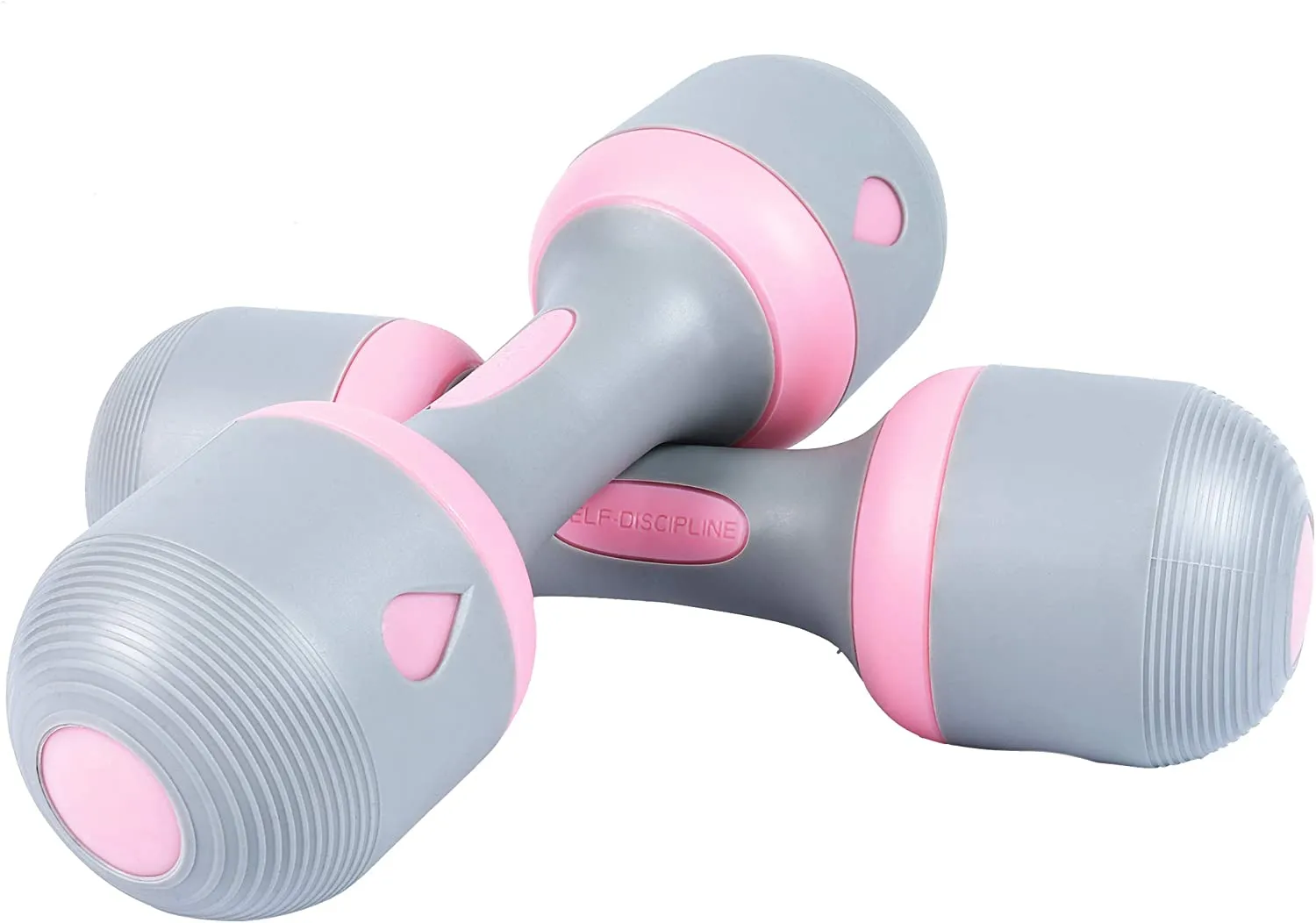Nice C Adjustable Dumbbell Weight Pair, 5-in-1 Weight Options, Non-Slip Neoprene Hand, All-Purpose, Home, Gym, Office