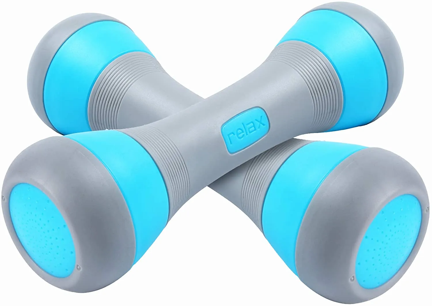Nice C Adjustable Dumbbell Weight Pair, 5-in-1 Weight Options, Non-Slip Neoprene Hand, All-Purpose, Home, Gym, Office