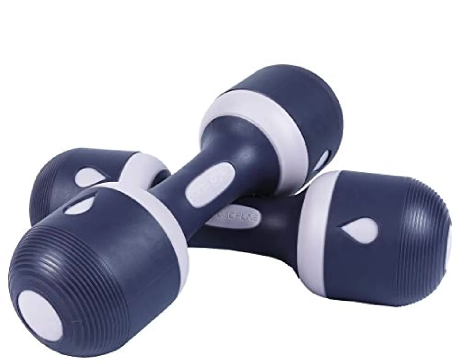 Nice C Adjustable Dumbbell Weight Pair, 5-in-1 Weight Options, Non-Slip Neoprene Hand, All-Purpose, Home, Gym, Office