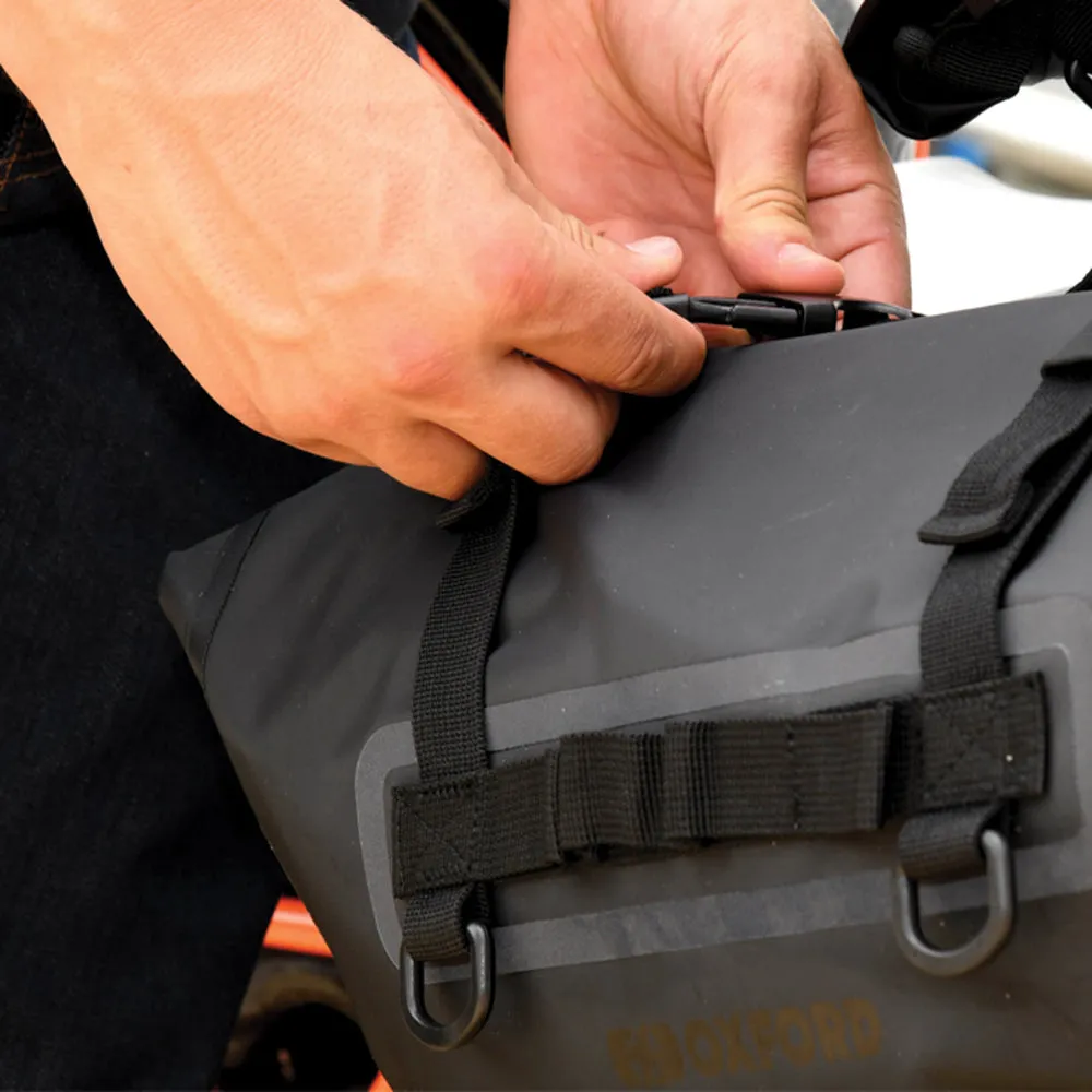 Oxford Aqua P32 Panniers Black Motorcycle luggage