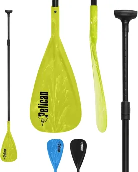 Pelican Sport - Vortex Adjustable SUP Paddle  70 to 87 in  PS1113-1 - Stand Up Paddle Board Fiberglass Reinforced Blades