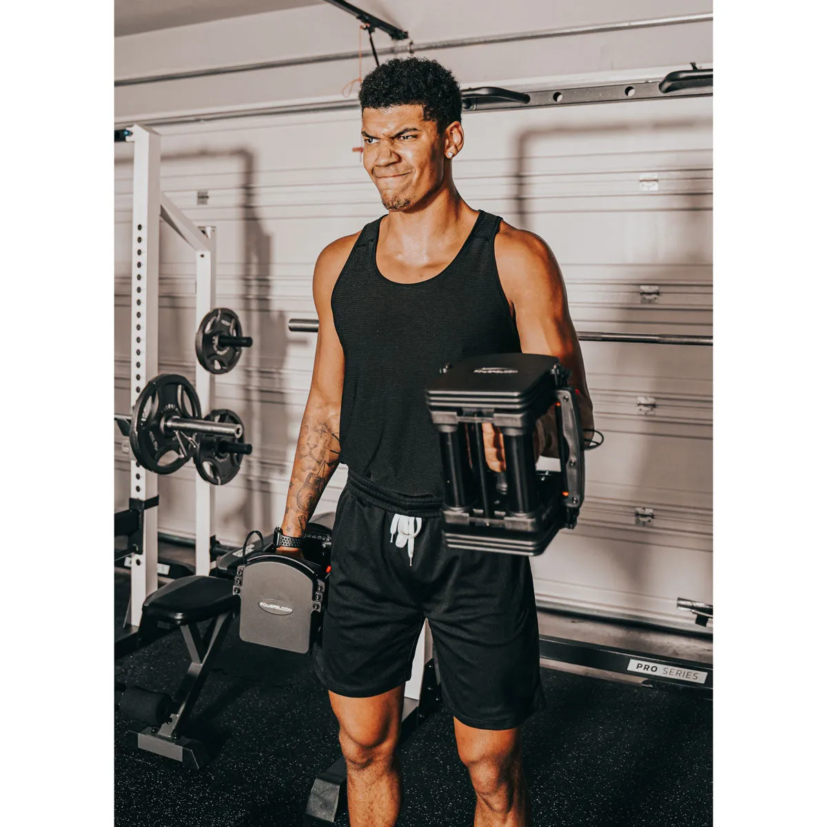 PowerBlock Pro 50 Adjustable Dumbbells 10-50 lbs