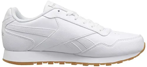 Reebok Mens Classic Harman Run Sneaker, us-white/gum, 4.5 M US