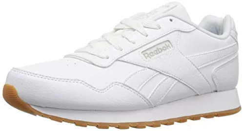 Reebok Mens Classic Harman Run Sneaker, us-white/gum, 4.5 M US