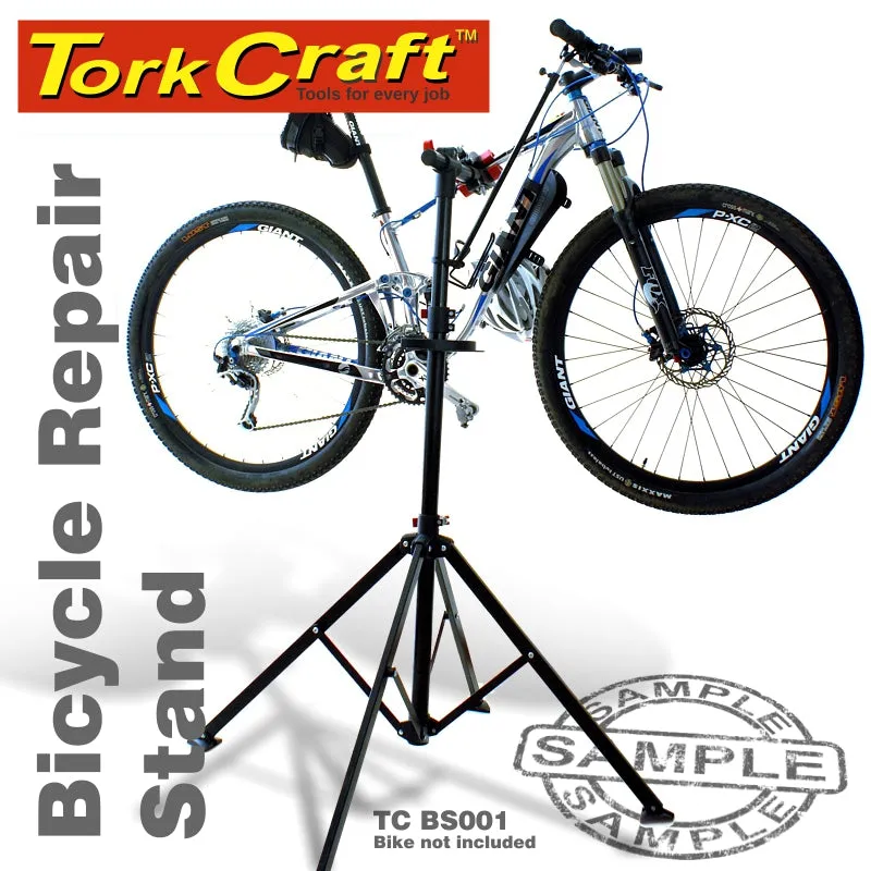 TORK CRAFT BICYCLE REPAIR WORK & STORAGE STAND COMPACT BIKE TC BS001