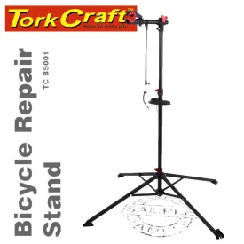 TORK CRAFT BICYCLE REPAIR WORK & STORAGE STAND COMPACT BIKE TC BS001